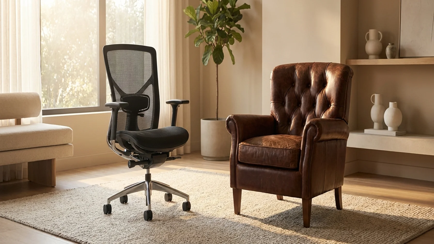 Mesh vs Leather Chair Durability: A Comprehensive Comparison